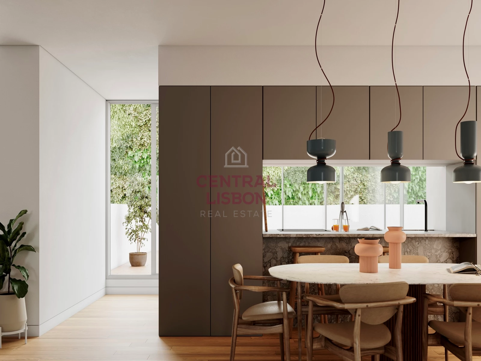 T2+1 apartment with Tagus River views at Infante Residences, Estrela, Lisbon