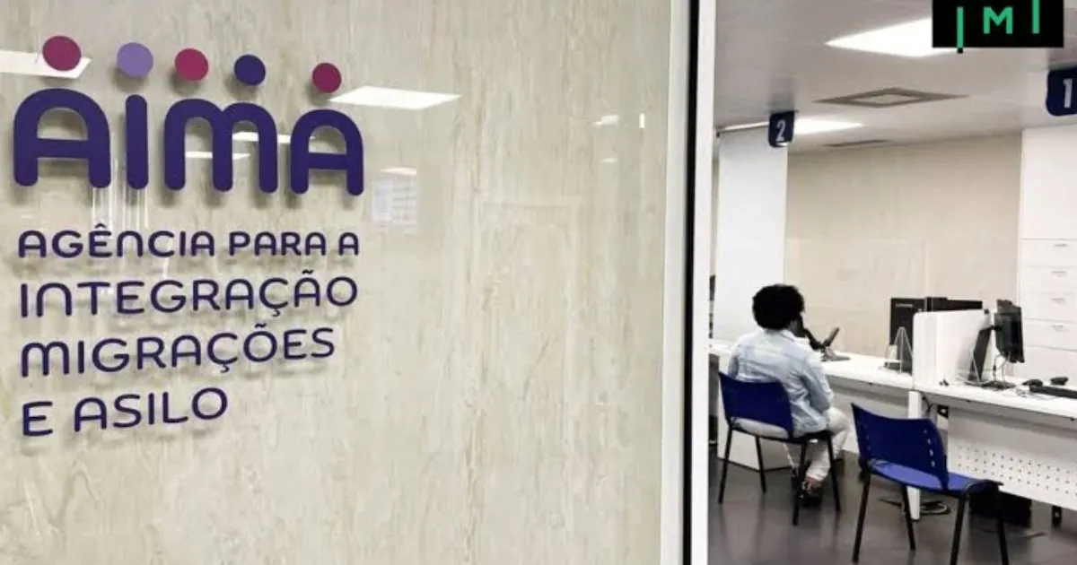 Entrada de una oficina de AIMA — Agência para a Integração, Migrações e Asilo
